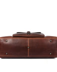 Voyager Leather Duffle – Premium Cowhide Travel Style