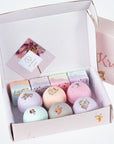 Natural Bath Bombs and Shower Steamers Gift Set - for anyone that like to Bath and Shower