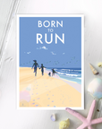 Born to Run A4 Print