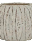 Elegant Lorenzo Rotund Fin Vase | Modern Home Decor