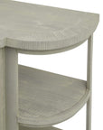 Greywashed Pine Two Tier Console Table