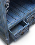 Albasia Bathroom Cabinet - Bluewash