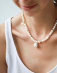 Custom Made Baroque Pearl Necklace
