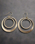 Brass Hoops - Bohemian Artisan Earrings | Handmade by Blackbird & Sage