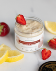 Revitalize Your Skin with the Strawberry Margarita Body Scrub by HOIA at www.brixbailey.com