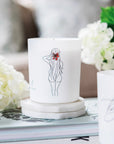 Powerhouse Natural Wax Glass Candle