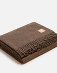 Natural Alpaca Wool Throw - Classic
