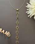 7 Chakra Energy Healing Gemstone Pendant Necklaces – Gold & Silver Finish