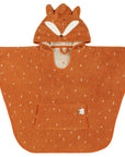 Hooded Bathing Poncho for Kids - Mr. Fox