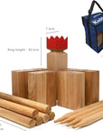 Scandinavian Chess Kubb Game - For Indoor & Outdoor Play