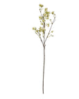 Lifelike artificial Elaeocarpus stem with finely textured green leaves, 100cm tall, perfect for modern floral arrangements. by sostter at brixbailey.com