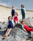 Navy Corduroy Dress