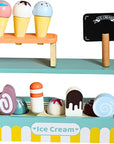 Wooden Ice Cream Shop Play Set