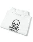 Graphic Print Unisex Hooded Sweatshirt