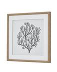 Coral Art Wall Decor | Handcrafted Beaded Frame Display
