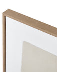 Framed Canvas Wall Art in Modern Neutral Tones