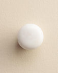Nidhi White Stone Oval Drawer Knobs