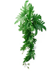 Artificial Hanging Plant Philodendron Leaf Plant-0