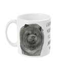 Blue Chow Chow Mug – Perfect for Dog Lovers and Coffee Enthusiasts!