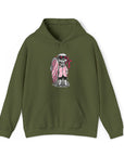 Graphic Print Unisex Hooded Sweatshirt