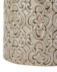 Elegant Seville Grey Marrakesh Urn | Large Statement Piece