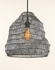 Walton Beehive Large Silver Wire Mesh Lampshade Pendant Light