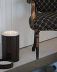 Large Home Candle, Zebrano