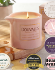 Argan Massage Candle - Vanilla Jasmin & Ginger 180g | Intensely Nourishing and Hydrating Body Treatment