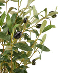 Large Faux Olive Tree Indoor Plant Decor