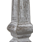 Elegant Capsa Column Lamp | Soft Linen Shade