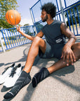 Black Performance Trainer Socks