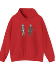 Graphic Print Unisex Hooded Sweatshirt