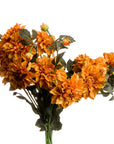 Vibrant Orange Dahlia Floral Spray | Fresh Cut Blooms
