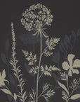 Enchanting Meadow Linen Art | Beaded Floral Frame