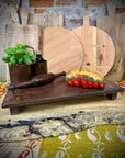 Wooden Pata Board Platter / Fruit Bread Antipasti Pizza Board Tray / Display E