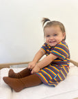 Hazel Rainbow Super Soft Cotton Baby Child Dress