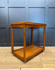 Retro Teak Trolley - Mid Century Serving Cart - Tea Cake Cocktail Trolley