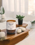 Sage Scented Soy Candle-2