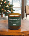 Mountain Spruce + Amber Scented Soy Candle