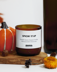 Pumpkin Spice Scented Soy Candle-2