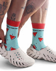 One In A Melon Bamboo Socks