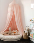 Round Kids Nest Play Mat - Versatile Lounger for Play & Sleep | Safe & Cozy by Minicamp at brixbailey.com