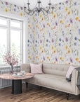 Watercolor Wild Flower Wallpaper