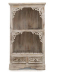 Albasia Bathroom Cabinet - Whitewash