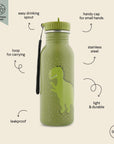 Stainless Steel Water Bottle 500 ml Mr Dino