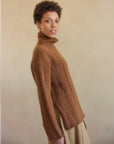 Oversized Ribbed Knit Sweater