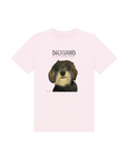 Mischievous Wire Haired Hot Dog Kids' T-Shirt – Small Pup, Big Attitude!