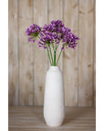 Lilac Artificial Agapanthus Flower Stem