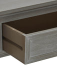 Grey Tone Two Drawer Console Table