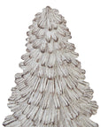 Mini Snowy Fir Tree Statue